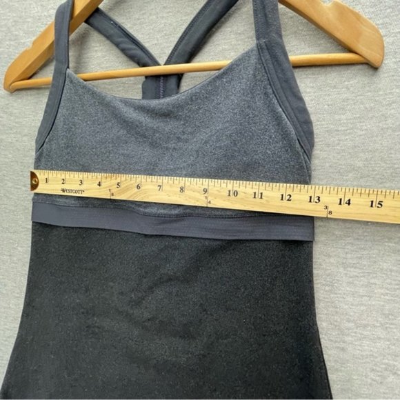 Lululemon Black Grey Womens Halter Top - Picture 5 of 7